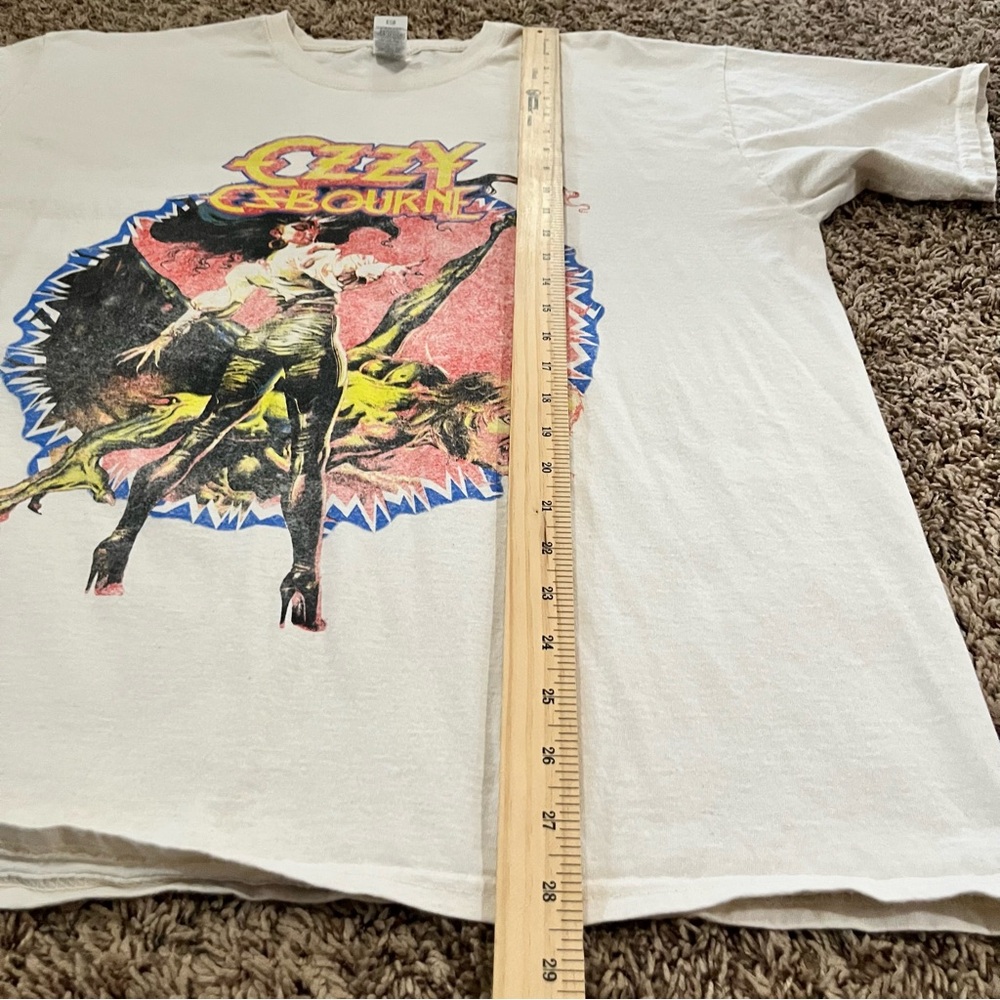 Ozzy Osbourne The Ultimate Sin Tour '86 Graphic Tee - Modern Reprint - XL - Picture 9 of 12